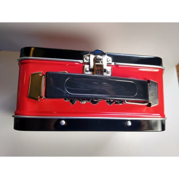 Edward Gorey The Gashlycrumb Tinies Red Metal Lunchbox Tin 2003 Gothic Spooky - Picture 7 of 10